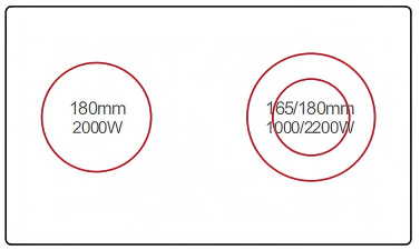 Hybrid hobsDFY-ICDH4203S
