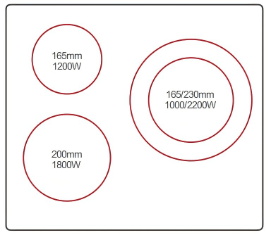 Buld-in ceramic hobsDFY-CT5201
