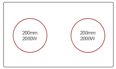 Buld-in ceramic hobsDFY-CDH4005
