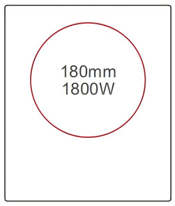 Buld-in inductionDFY-IO1800
