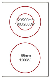 Buld-in ceramic hobsDFY-CD3201
