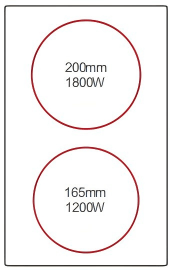 Buld-in ceramic hobsDFY-CD3035S